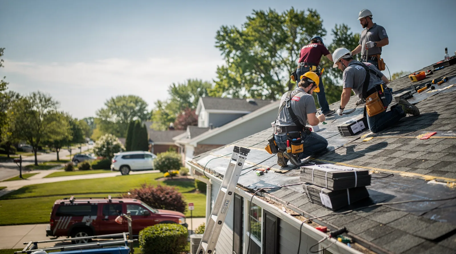 Roof Repair in North Liberty, IA around you